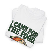 I Came for the Food Funny Christmas T-Shirt