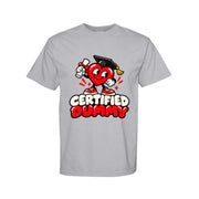Certified Dummy Graduate Funny Graduation T-Shirt — view 3